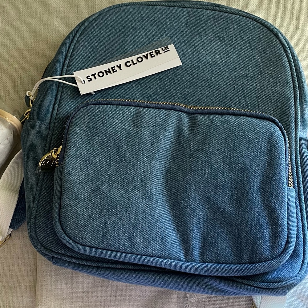 Stoney Clover Lane Denim Mini Backpack